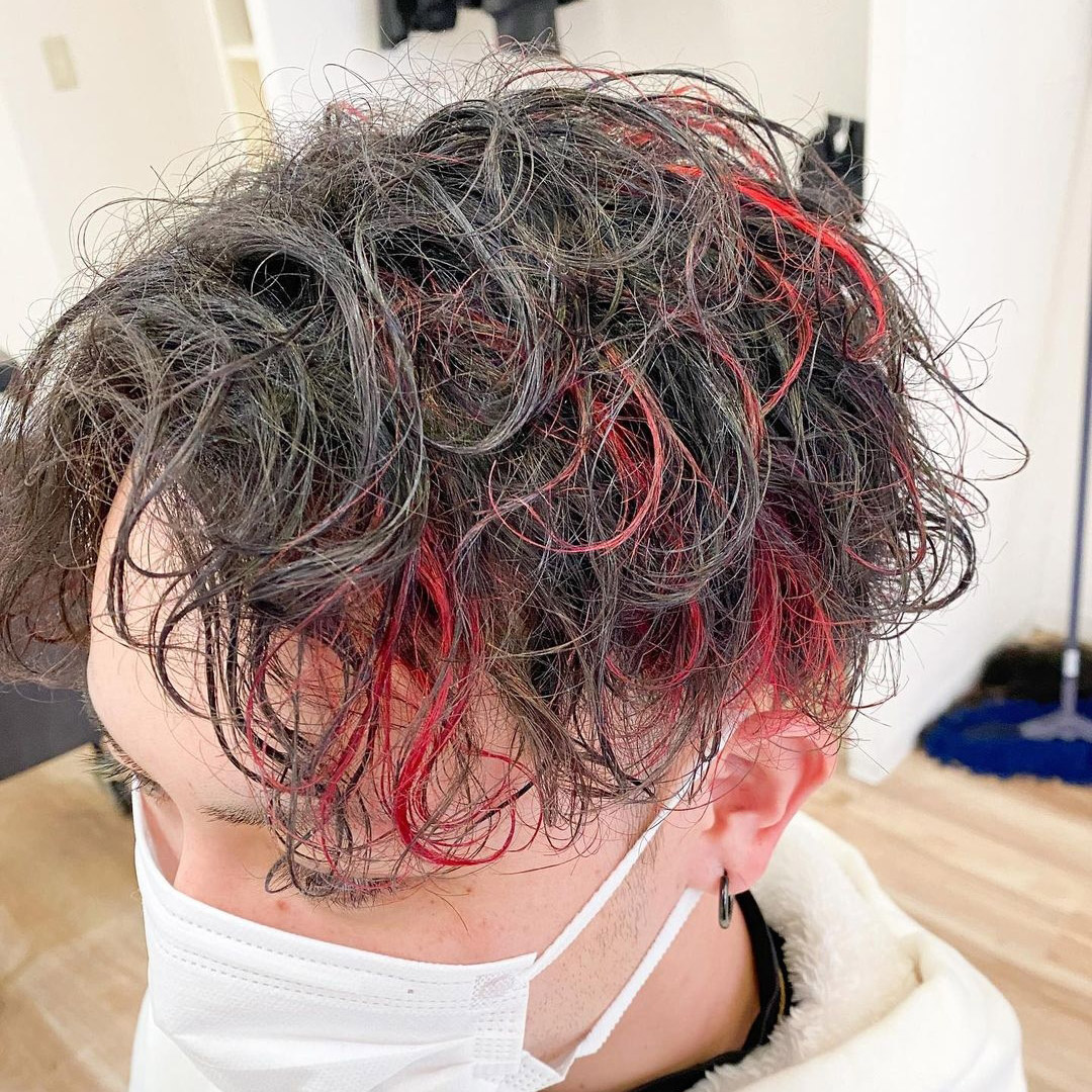 メンズヘアスタイルモデル