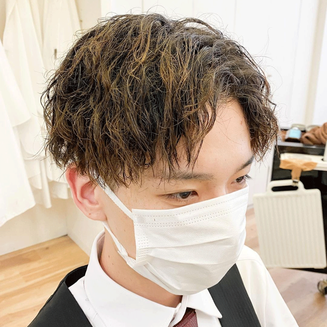 ヘアモデル画像