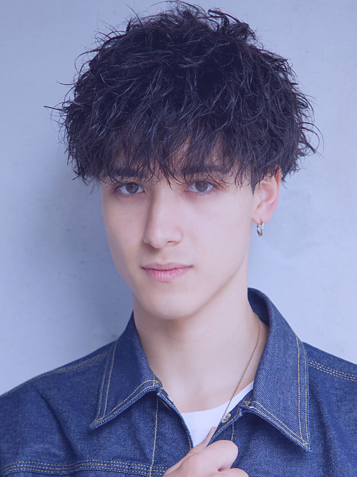 STYLE 03：王道マッシュ 無造作パーマ