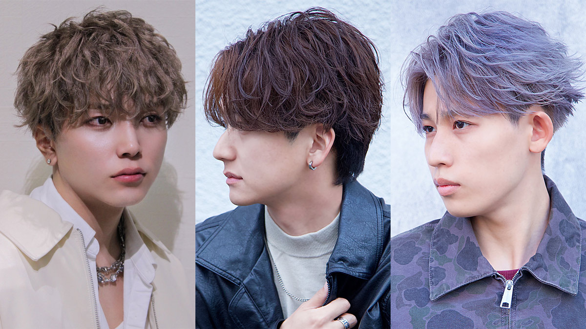 冬のメンズヘア最前線|シャドウマッシュ×ハイトーン×センターパート3スタイル特集