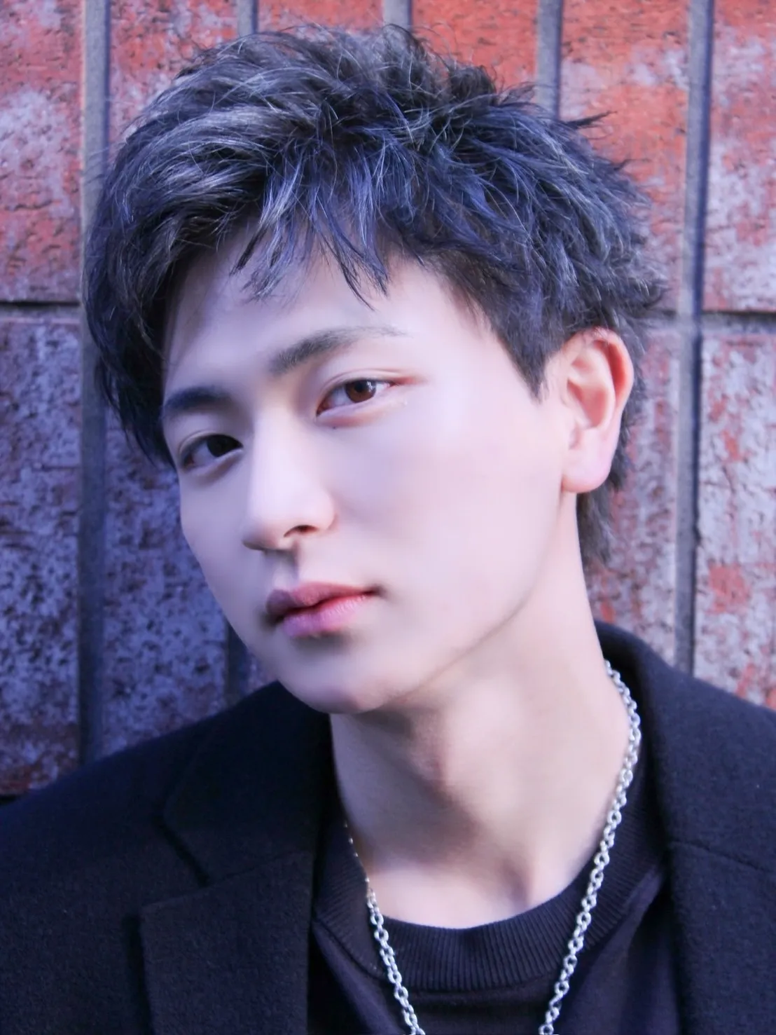 スウィングショート×ブルーアッシュ