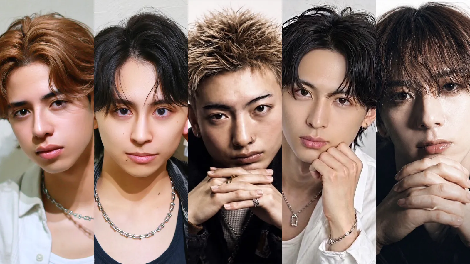 5人のモデルが披露する、今季トレンドのメンズヘアスタイル5選